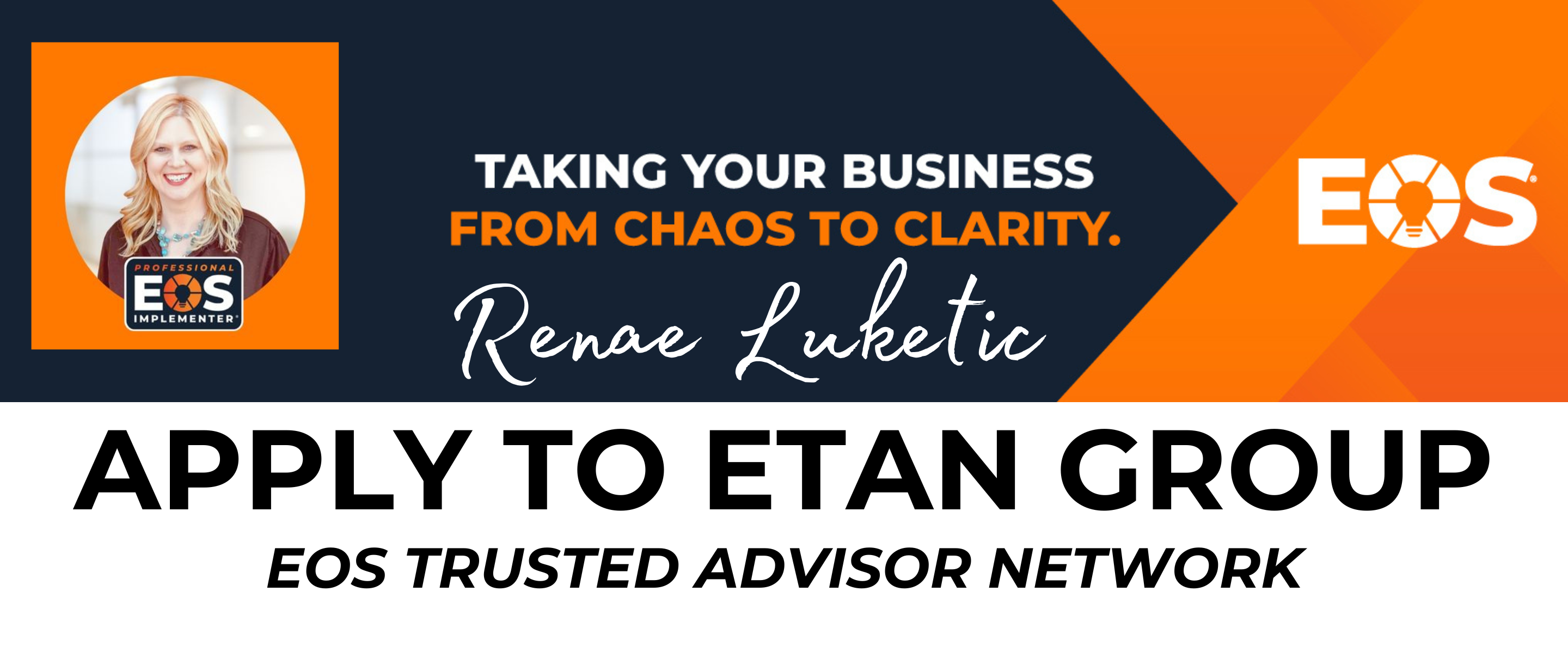 Apply to ETAN Group Header
